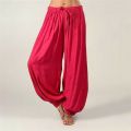Men And Women Harem Pants Cotton Baggy Afghani Genie Pants Indian Aladdin Trouser BQ. 