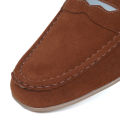 Maverick Brown Nubulk Shoe  for Men. 