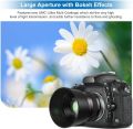 Lightdow 85mm F1.8 Medium Telephoto Manual Focus Full Frame Portrait Lens for Sony Nikon Canon EOS 600D 550D 700D 6D 7D Camera. 