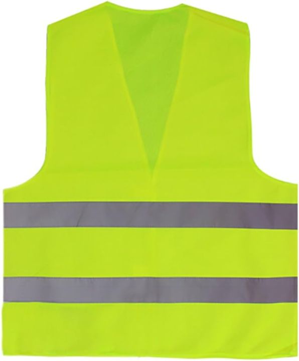 Without Pocket Reflective Safety Vest Lightweight Mesh Fabric