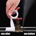 1.5M 2.5cm Pipe Repairing Rubber Patch Safe Electrical Wires Sealing Tape Waterproof Self-Fusing Silicone Tape Strong Leak-Proof Hose Strip Tape Home Improvement.