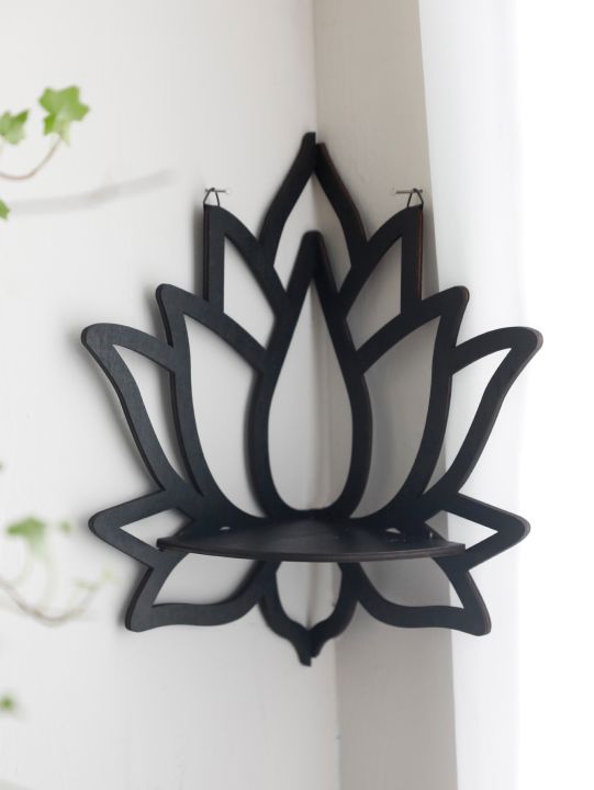 Lotus%20Crystal%20Corner%20Shelf%20Crystal%20Shelf%20Display%20Black%20Wooden%20Wall%20Shelves%20Essential%20Oil%20Shelf%20Witchy%20Decor%20Aesthetic%20Spiritual%20-%20Image%203