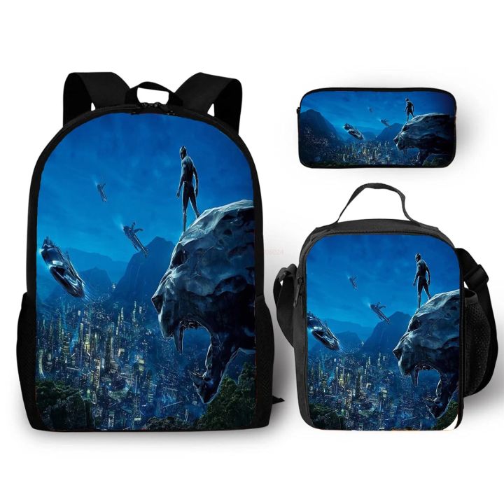 3pcs/set%20Black%20Panther%20Series%20Children%20Backpack%20Pencil%20Case%20Crossbody%20Bag%20Large%20Capacity%20Waterproof%20Spine%20Protection%20Schoolbag%20-%20Image%206