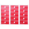 750Pcs Cable Label Sticker Waterproof Electrical Cord Marker Print. 