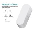 Zigbee Smart Vibration Sensor, Smart Detection Alarm, Home Security System, SmartLife, Control professional design. 