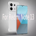 Frameless Slim Skin Matte Hard PC Back Cover Case On For Xiaomi Redmi Note 13 Pro Plus Note13 Pro+ 5G ShockProof Fundas Coque.