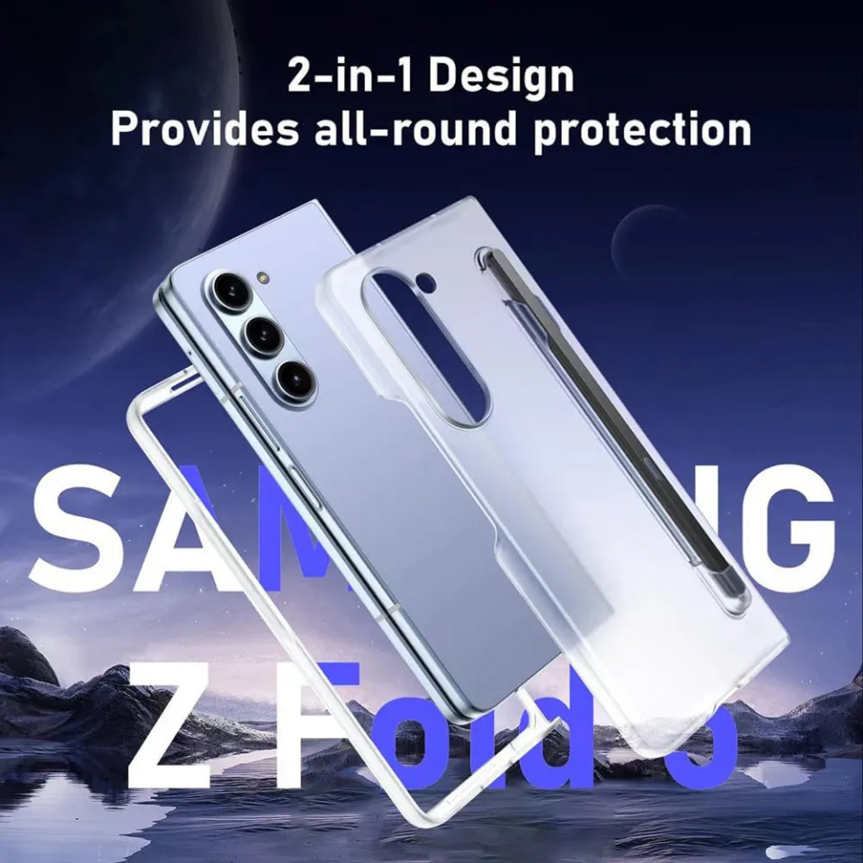 Case with Pen for Samsung Galaxy Z Fold Built-in Screen
