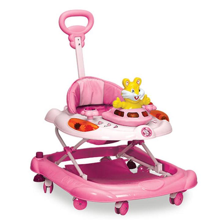 Mickey baby Walker Yellow Pink for music Daraz .bd