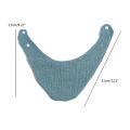 （New）OME Hot Baby imple Deign oft Pure Cotton Gauze Bib Burp Cloth aliva Towel Feeding Triangle Bandana Towel Apron. 