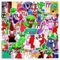 100pcs Garten of Banban Horror Game Cartoon Stickers Decals Kids Toys DIY Scrapbook Laptop Stationary Guitar Suitcase Sticker. 