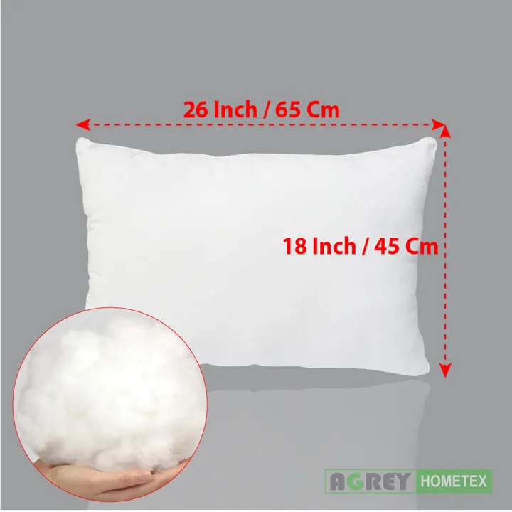 Fiber%20Head%20Pillow,%20Cotton%20Fabric,%20(18"x26"),%20Set%20of%204%20-%20Image%203