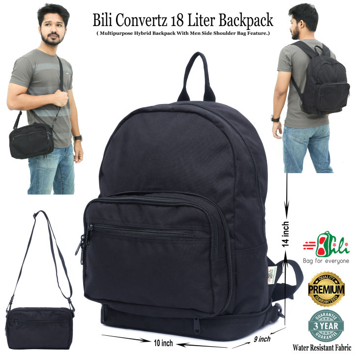 Bili Online Unique Backpack 18 Liter Backpack Side Shoulder