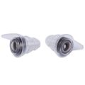 1pair Soft silicone noise cancelling ear plugs for sleeping concert hearsafe earplugs,Hearing Protections Ear Protector. 