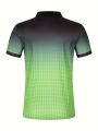 Summer new logo Men's Polo shirt High quality Polo collar short sleeve casual breathable business fashion European size.