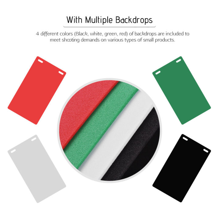 Portable%20Photo%20Studio%20LED%20Light%20Box%20Shooting%20Tent%20Mini%20Folding%20Photography%20Studio%20Softbox%20with%204%20Colors%20Backdrops%201pc%20LED%20Strip%20with%2035pcs%206500K%20Light%20Beads%20Adjustable%20Brightness%204W%20USB%20Input%20for%20Jewellery%20Small%20Products%20Still%20Life%20-%20Image%209
