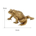Home Decoration Statue Lucky Frog Figu e Feng Shui Decoration Ornament Gift Brass Toad Figu e. 