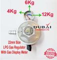 LPG 22 mm Gas Regulator With Meter Display. 