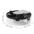 Electric Fly Trap Automatic Catcher Indoor Home Fly Catcher Automatic Rotating Mosquito Catcher with Trapping Bait for Kitchen. 