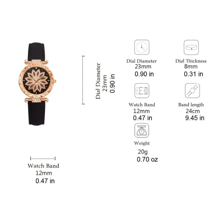 Stylish%20New%20Ladies%205pcs%20Set%20Watches%20Simple%20&%20Elegant%20Design%20Black%20Women%20Watch%20For%20Personal%20Use%20Or%20Gift%20Birthday%20Party%20-%20Image%206