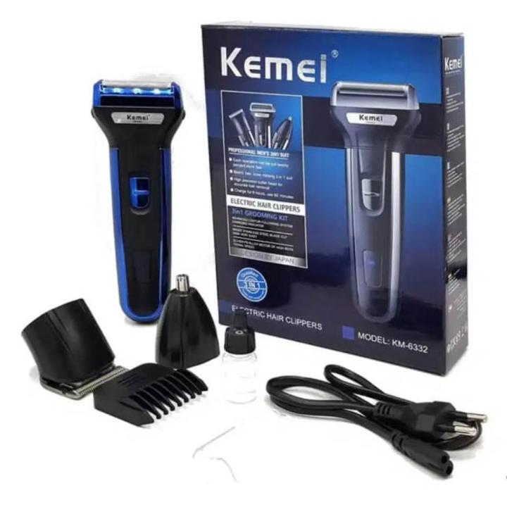 Kemei%20Km-6330%203%20in1%20Multifunction%20Hair%20Clipper%20Grooming%20kit%20Trimmer%20and%20Shaver%20for%20men%20-%20Image%204