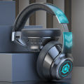 Mega Bass Wireless Bluetooth 5.2 Headphones Pluggable Card Over-Ear Computer Wireless Headphones Noise Canceling with Microphone.
