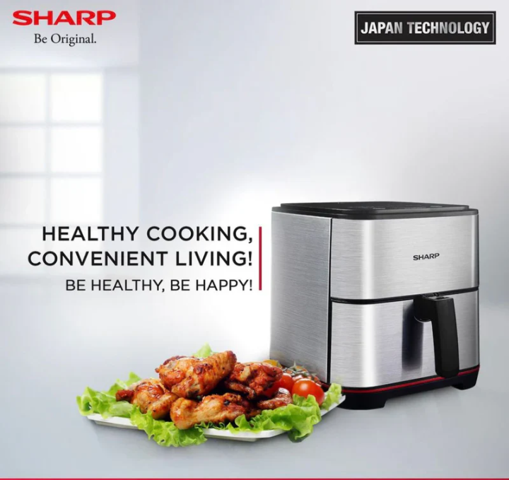 Sharp%20KF-AF70RT-S3%20Family%20Size%20XL%20Digital%20Air%20Fryer%20%7C%207.0%20Liter%20-%20Image%203