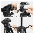 3388 1.3m Portable Phone Live Selfie Tripod DV SLR Camera Stand (Black). 