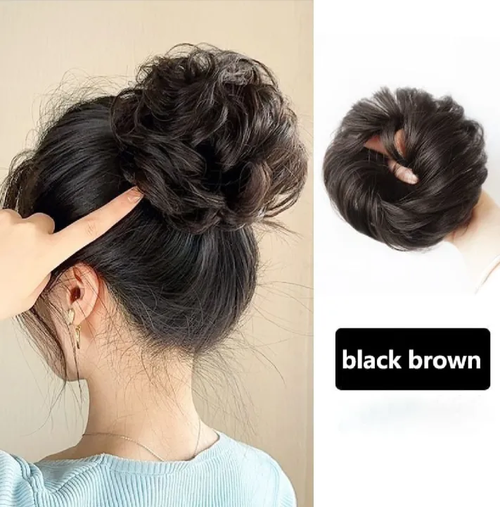 A%20TO%20Z%20MALL%20Cute%20Ball%20Head%20Wig%20Black%20Light%20Brown%20Headband%20Girl%20Natural%20Scrunchie%20Hairdo%20Natural%20Fluffy%20Simulation%20Hair%20Accessories%20-%20Image%209