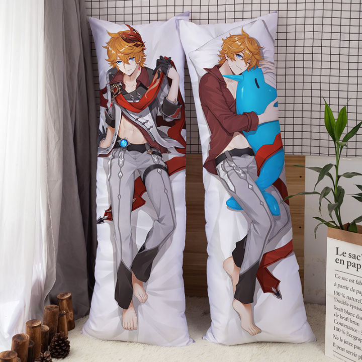 Anime%20Game%20Dakimakura%20Genshin%20Impact%20Alhaitham%20Kaeya%20Xiao%20Zhongli%20Hutao%20Kaveh%20Pillowcase%20Hugging%20Body%20Pillow%20cover%20Otaku%20Gifts%20-%20Image%202