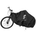 bicycle Water Resistant Rubber Coated Polyester Cycle Body Cover, Black. 