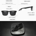 KDEAM 2022 Square Men's Polarized Sunglasses Outdoors Lifestyle Coating Sun Glasses New Matching Colors With Box. 