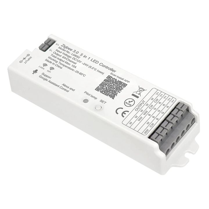 LM052%20ZigBee%203.0%20LED%20Strip%20Controller%20DC12-24V%20RGB%20CCT%20RGBW%20-%20Image%204
