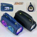 ET-313 Bluetooth, AUX, USB, TF Card & FM Radio Supported Hi-Fi Sound Colorful Lighting Party Bass Speaker With FM Radio. 