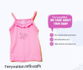 Fashionable 3 pcs Girls Summer Fancy Frock / Baby Girl Tops (Multicolor) tantop. 