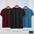 Trendy -Summer Comfortable Solid color jersey t-shirt for man- Progressively Better Fashion. 