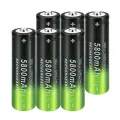 skywolfeye 18650 lithium battery 5800mAh 3.7-4.2V lithium battery rechargeable strong light flashlight. 