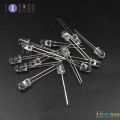 5Pcs- 5mm TRANSPARENT LED IR Transmitter LED Sensor 5mm 940nm IR LED Lights Infrared Transmitters RX LED Sensor Lights 5mm For Electronics TV Camera Remote Control. 