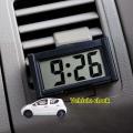 6.2cm Car Digital Clock Good Quality Black Plastic Mini Alarm Clock Car Alarm Clock for Car. 
