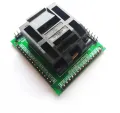 【YIYANGMAOYI111】TQFP64 LQFP64 QFP64 socket adapter programmer chip test STM32 FPQ-64-0.5-06 QFP64 burning blocks. 