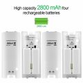 2pcs/4pcs Rechargeable Batteries For Nintendo Wii Gamepad Battery Charger for Wii Remote Controller Charging Dock Station. 