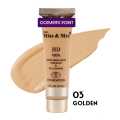 New Miss & Mrs HD Water Proof Matte Conceler & Full Coverage Foundation(03 GOLDEN). 