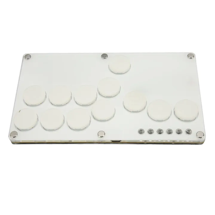 Arcade Game Fighting Rocker Keyboard Fighting Stick Controller Hot Swap Multi Input Modes Mechanical for PS3 for Switch PC
