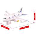 Airbus A380 Airplane Electric Flash Light Sound Toys. 
