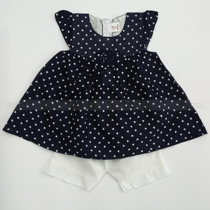 Baby Frock One Flower Exclusive Design & Cotton - বাচ্চাদের জামা