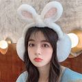 Kids Winter Headband Plush Women Ear Muffs Cute Rabbit Ear Earmuffs Ear Warmer. 