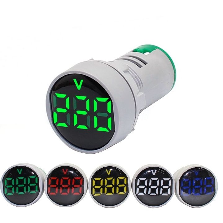 AC60-500V AC Voltage Meter LED Digital Display quantity (1pcs)