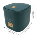 Mini Rice Cooker One Button 1.2L Portable Rice Cooker With Keep Warm Function US. 