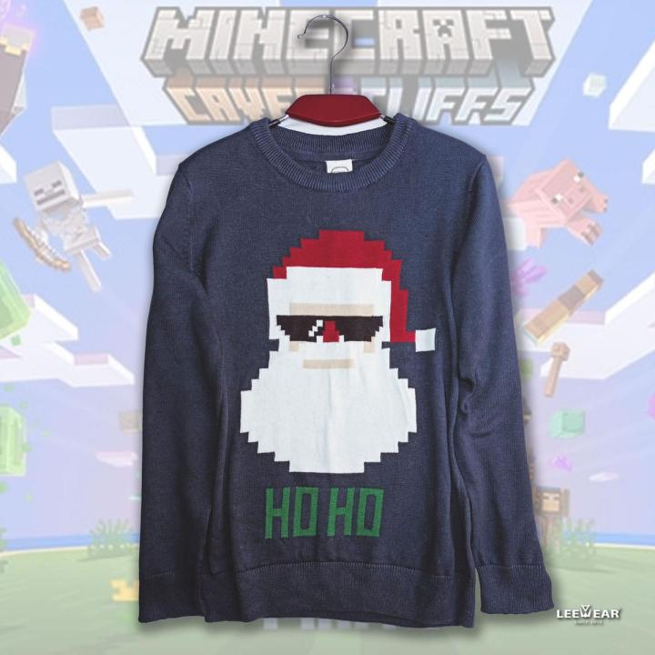 LeeWear Unisex Kids' Minecraft Games Cardigan Sweater SW21101