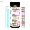 PH Test Strips for Water Liquid Indicator Paper Universal Quick and Easy High Sensitivity for Kitchen Water Aquarium Hot Tub Drinking Water. 