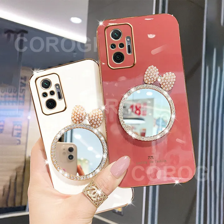 For%20Xiaomi%20Redmi%20Note%2010%20Pro%20Max%20Back%20Cover%20+%20Bowknot%20Makeup%20Mirror%20Fashion%20Shiny%20Plating%20Square%20Bumper%20Bling%20Girls%20Phone%20Case%20Soft%20TPU%20Silicone%20Shockproof%20Back%20Cover%20-%20Image%204
